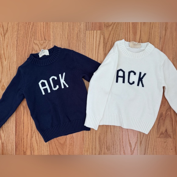 ellsworth Other - White and Navy Sweaters ACK 3T